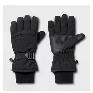 Men's Ski Gloves Goodfellow & Co Black - Size L/XL